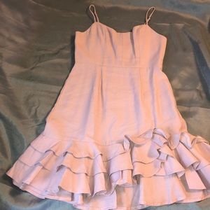 Pink/purple mini dress